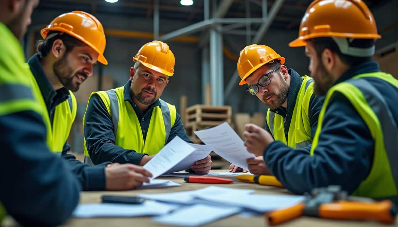 Illustration: Comprendre le rôle essentiel du salaire minimum dans le secteur du bâtiment et des travaux publics