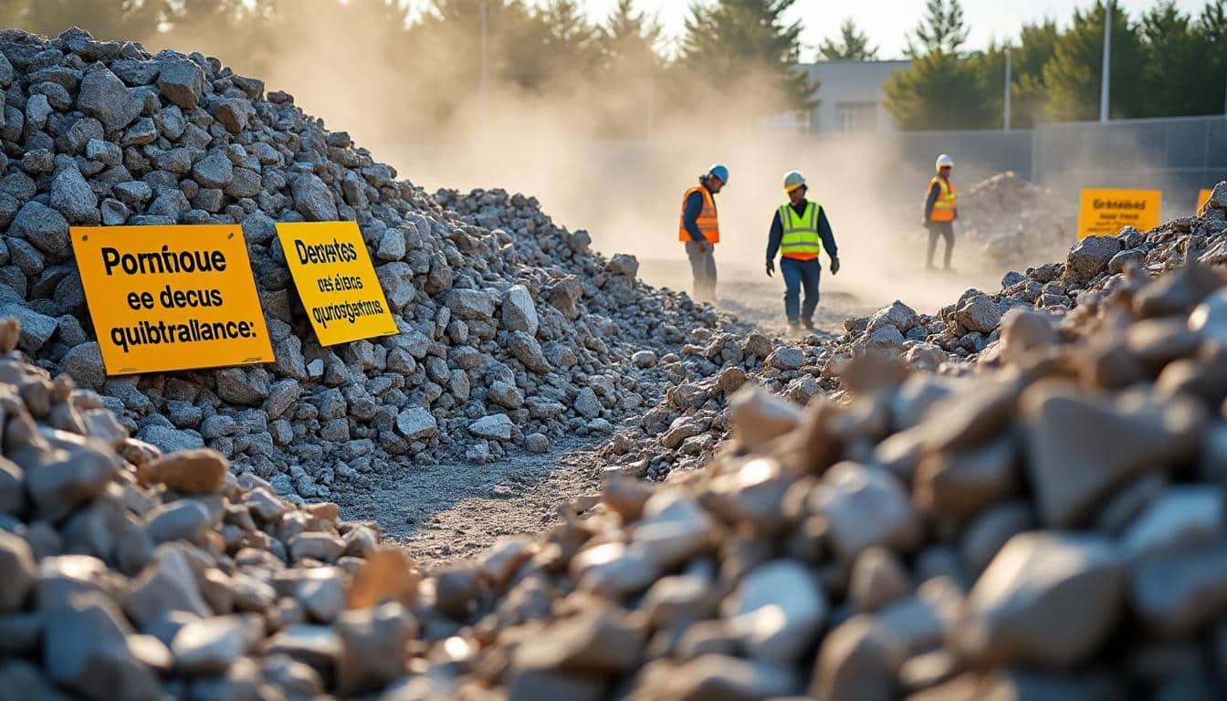Illustration: Définir les déchets du BTP : catégories, exemples et terminologie