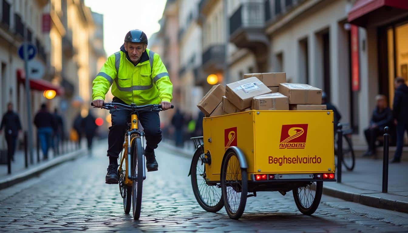La Poste logistique : optimiser la livraison urbaine durable