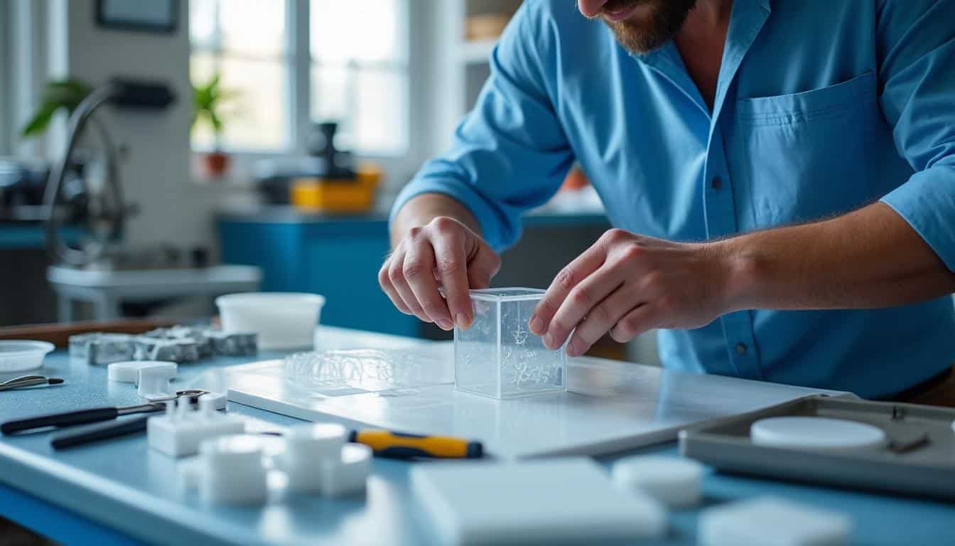 Illustration: Comprendre le travail des matériaux plastiques en fabrication mécanique