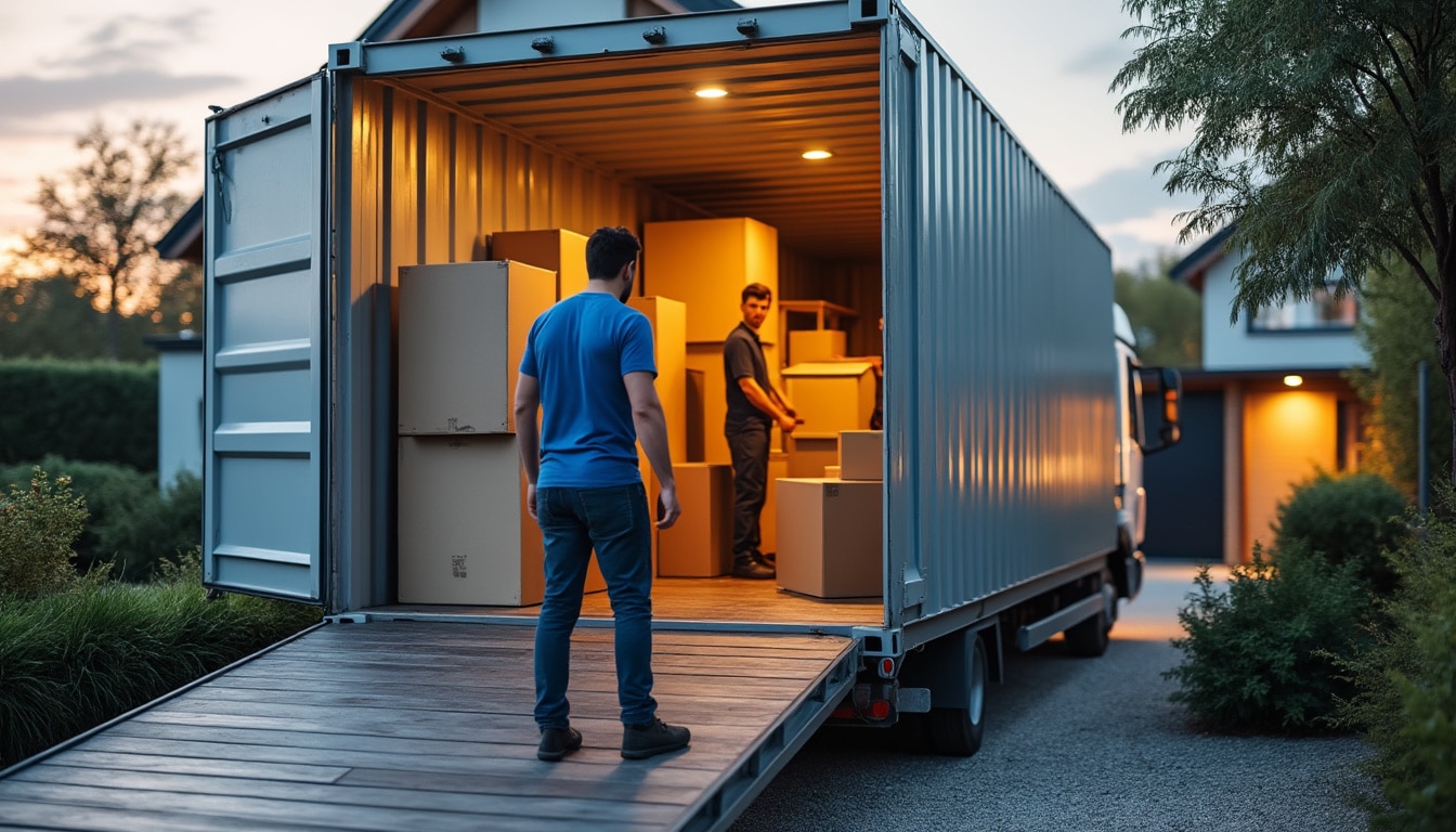 Déménagement en container : guide complet pour un transport sécurisé