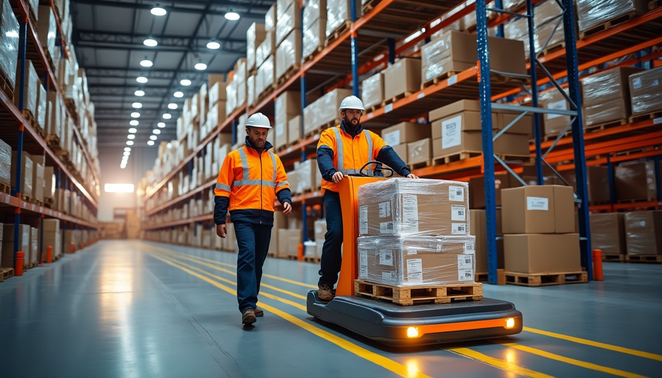 Illustration: Comprendre le principe fondamental du gerbage en logistique
