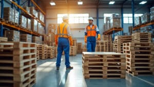 Gerbage des palettes et caisses : optimiser stockage et sécurité